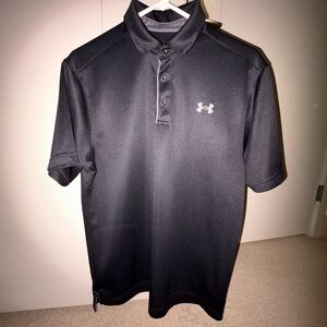 Under Armour Men's Polo Shirt in Black